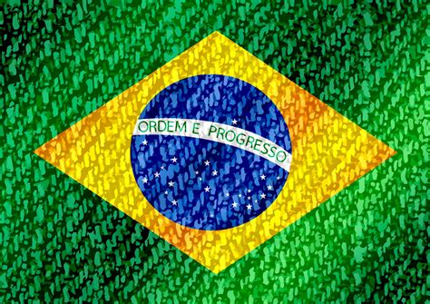 The flag of brazil (portuguese: Brazil Flag Theme Idea Design Free Stock Photo - Public ...