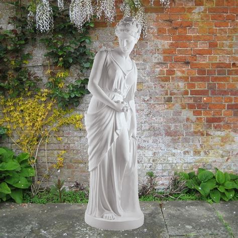 Shop with afterpay on eligible items. Autumn Maiden 164cm Roman Garden Sculpture - Large Marble ...