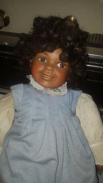 Connie Walser Derek 2003 18 Porcelain African American Doll Ebay