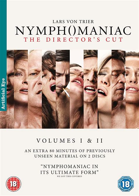 Nymphomaniac Volumes I Ii Directors Cut Dvd Amazon Co Uk Charlotte Gainsbourg Stellan