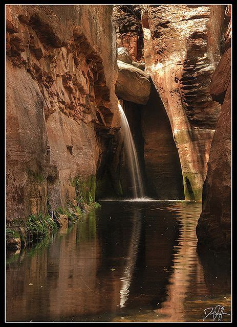 Secret Waterfall In The Secret Canyon Via Flickr Sedona Arizona