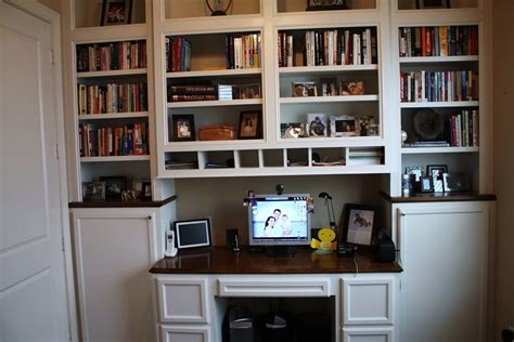 I was designing my new office recently and looked around for some built in desk inspiration. 15 Best Collection of Bookcases with Desk