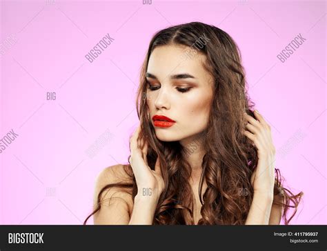 Sexy Woman Model Red Image And Photo Free Trial Bigstock