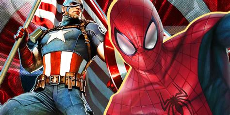 Introducir 65 Imagen Spiderman And Captain America Abzlocalmx