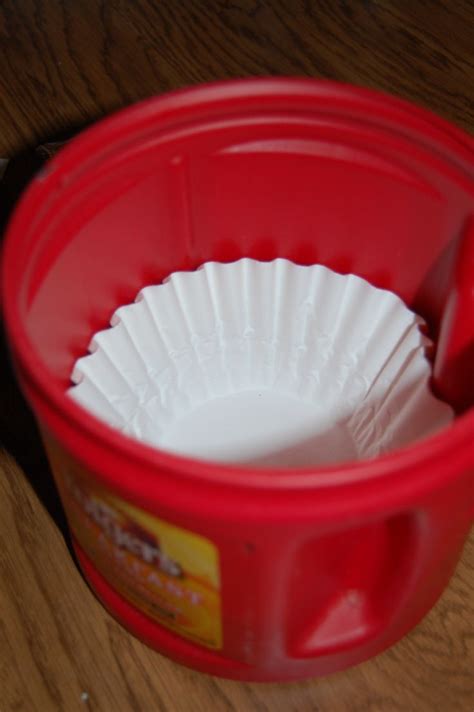 Coffee filter storage and dispensing canister. Looking for something to put those coffee filters in: Use ...