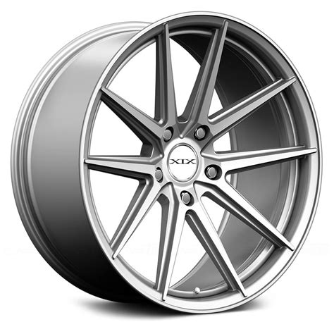 Xix Exotic X51 Wheels Silver With Machined Face Rims