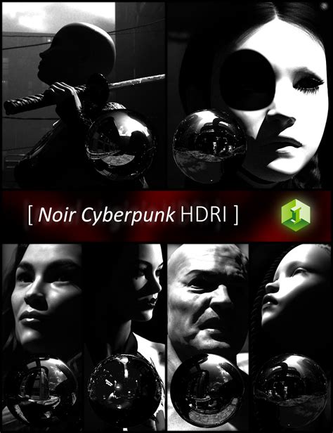 Noir Cyberpunk Hdri Daz 3d