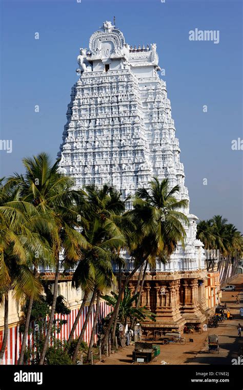 Srirangam Temple Trichy Tamil Nadu High Resolution Stock Photography