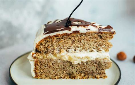 Schoko Bananen Torte Mit Cashewfrosting VEGANE VIBES