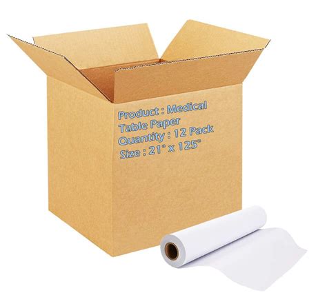 Amz Supply White Medical Table Paper12 Rolls Of Exam Table Paper 21