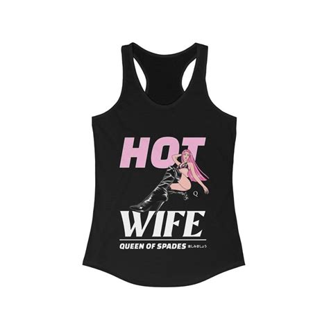 bbc only queen of spades hot wife tank top lewd shirt nsfw etsy