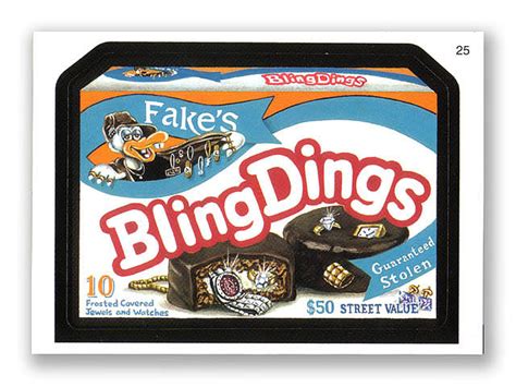 Ring Dings Real Product For Wacky Packages Bling Dings