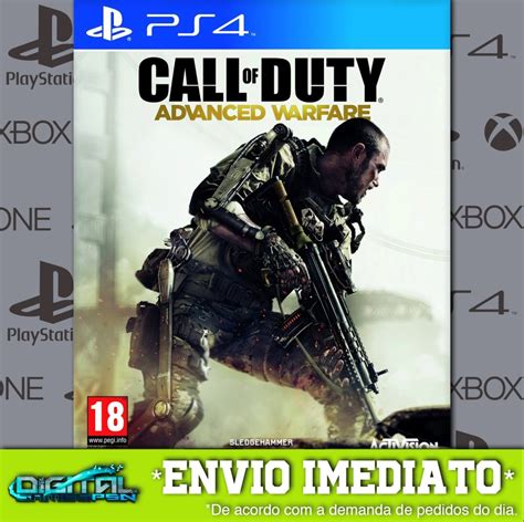 Call Of Duty Advanced Warfare Ps4 Jogo Digital Envio 10 Min R 3499