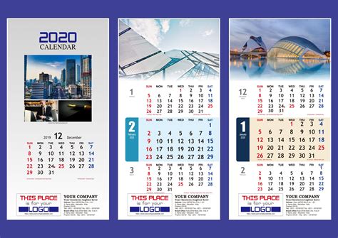 Template Kalender Dinding 2020 Cdr Contoh Gambar Template