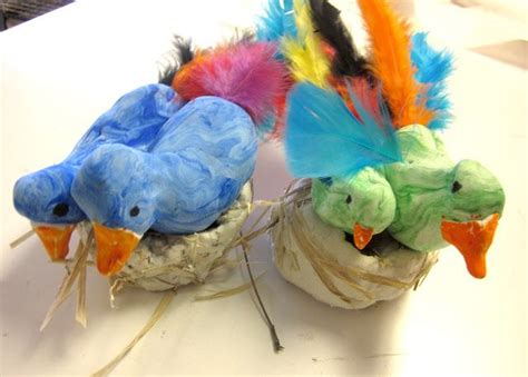 Art Is Basic Art Teacher Blog Birds And Nests By The First Graders