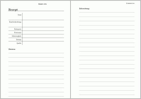 Check out our rezeptbuch vorlage selection for the very best in unique or custom, handmade pieces from our cookbooks shops. Unglaublich Rezeptbuch Vorlage - Bürozubehör | Bibliothek ...
