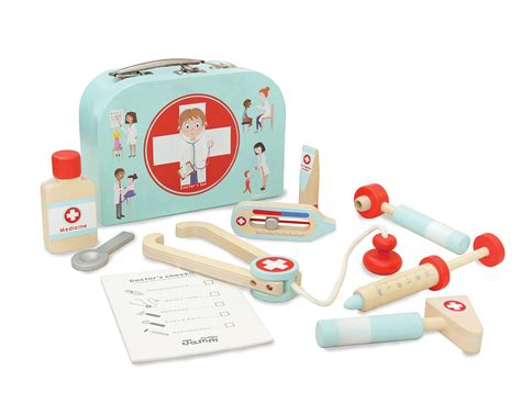 Buy Indigo Jamm Little Doctors Set Wooden Toy Role Play Toy Doctors