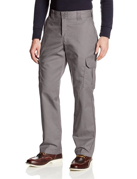 Dickies Cotton Regular Straight Stretch Twill Cargo Pant In Gray For Men Lyst