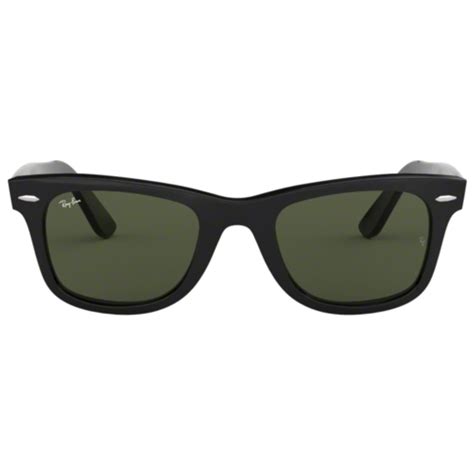 Ray Ban Wayfarer Sunglasses In Black Retro Icon Wayfarers