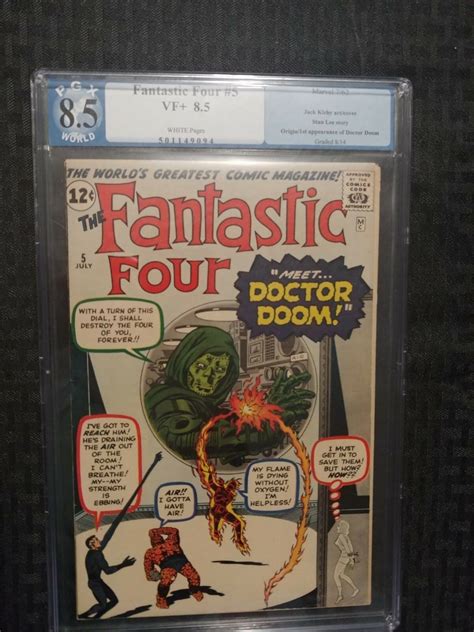 Fantastic Four 5 First Appearance And Origin Of