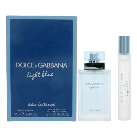 Dolce And Gabbana Light Blue Eau Intense By Dolce And Gabbana 2 Piece