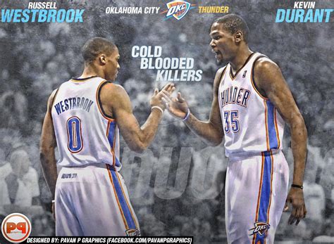 Kevin Durant And Russell Westbrook Wallpapers 2015 Wallpaper Cave