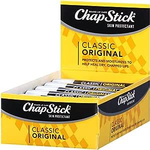 Amazon Com ChapStick Classic 1 Box Of 12 Sticks 12 Total Sticks