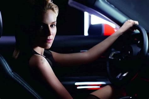 sienna miller photoshoot for 2015 ford mustang