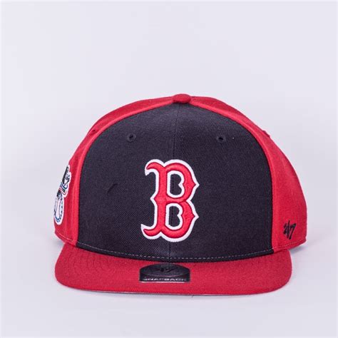 47 Brand Mlb Boston Red Sox Sure Shot Accent 47 Captain Snapback Cap