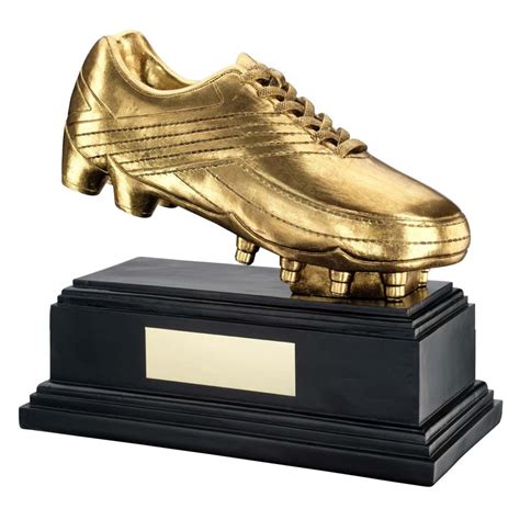 Football Golden Boot Trophy In Antique Gold Awards Trophies Supplier