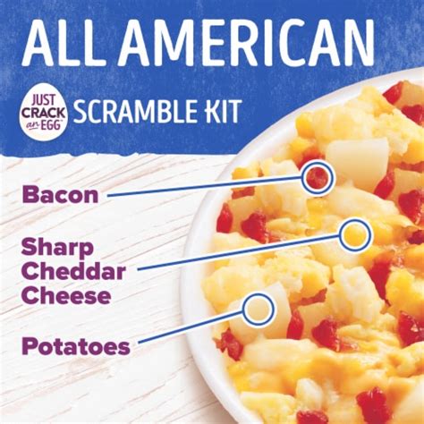 Just Crack An Egg All American Scramble Breakfast Bowl Kit 3 Oz Bakers