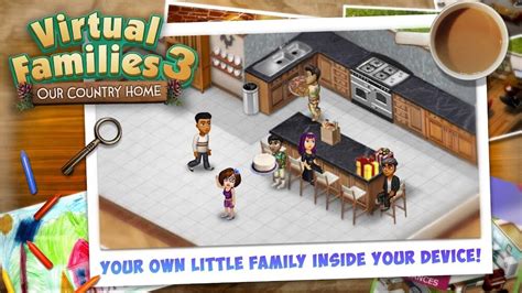 Virtual Families 3 V2120 Mod Apk Unlimited Coin Food Download