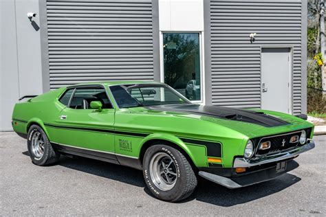 1972 Ford Mustang Mach 1 For Sale On Bat Auctions Sold For 26001 On