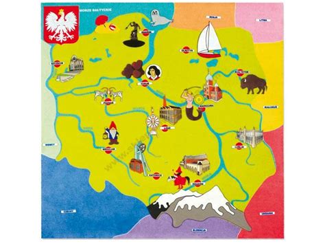 Mapa Polski Puzzle Factory
