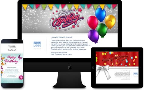 This can help immensely when you take your ideas to the internet and try to bring them to life. Corporate Birthday eCards | Employees & Clients Happy ...