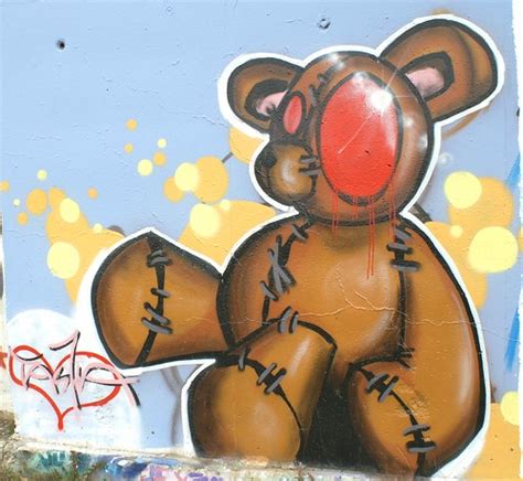 Graffiti Bear Jose Flickr