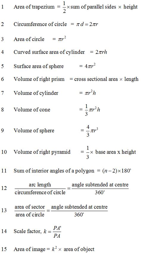 Understand the concept so that if you are given any. Formula Matematik Spm Pdf