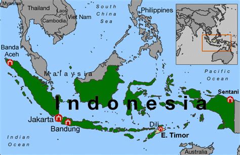 Map Of Indonesia Political 88 World Maps