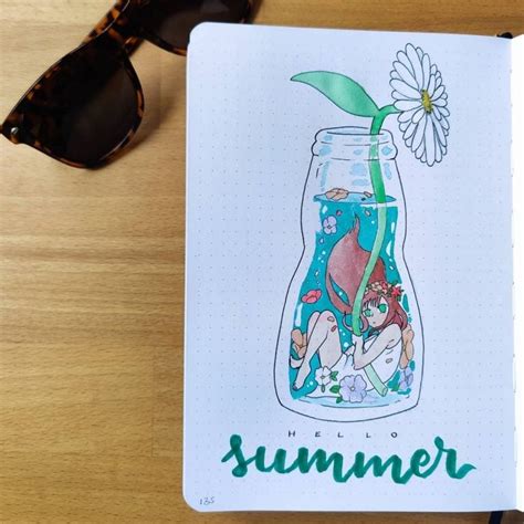 Refreshing And Fun Summer Bullet Journal Ideas