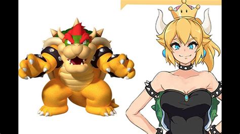 Drawing Female Bowser Youtube