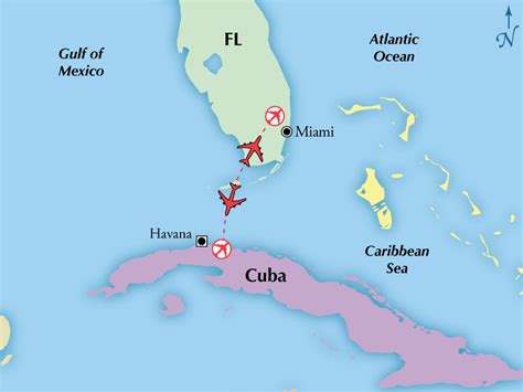Map Of Florida Cuba And Puerto Rico Us States Map