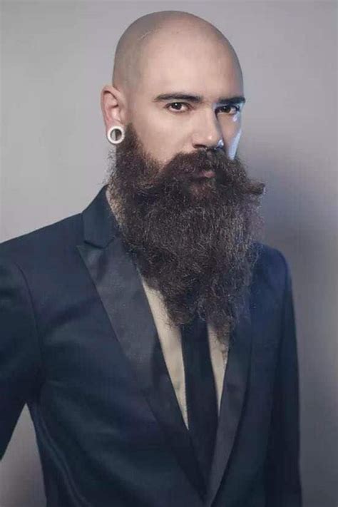 25 Classy Beard Styles Dedicated To Bald Men Beardstyle