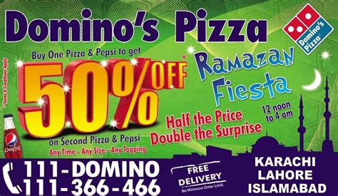 Advertising In Pakistan Dominos Pizza Ramazan Fiesta