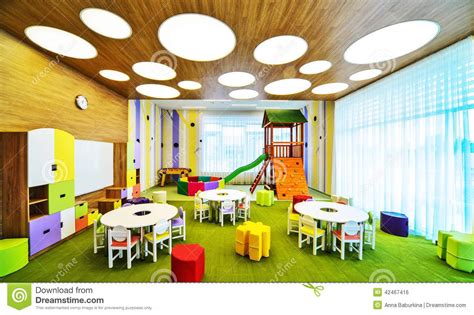 Modern School Interior Stock Photo Image 42467416 With Images