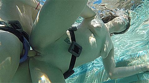 Underwater Lesbian Strap On Fuck With Amanda Bryant And Anastasia Rose