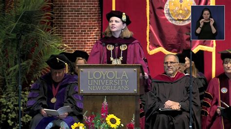 Loyola New Orleans College Of Law Commencement 2019 Youtube