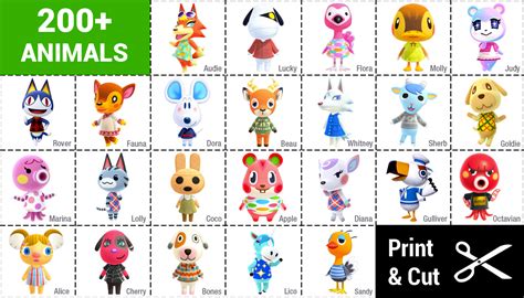 Animal Crossing Character Template