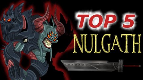 Aqw Top 5 Nulgath Items Easy To Get Epic Youtube