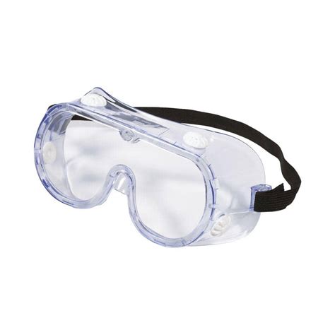 3m tekk protection clear chemical splash and impact resistant safety goggles 91252 8002s the