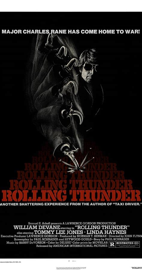 Rolling Thunder 1977 Rolling Thunder 1977 User Reviews Imdb